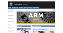 Desktop Screenshot of newbiehack.com